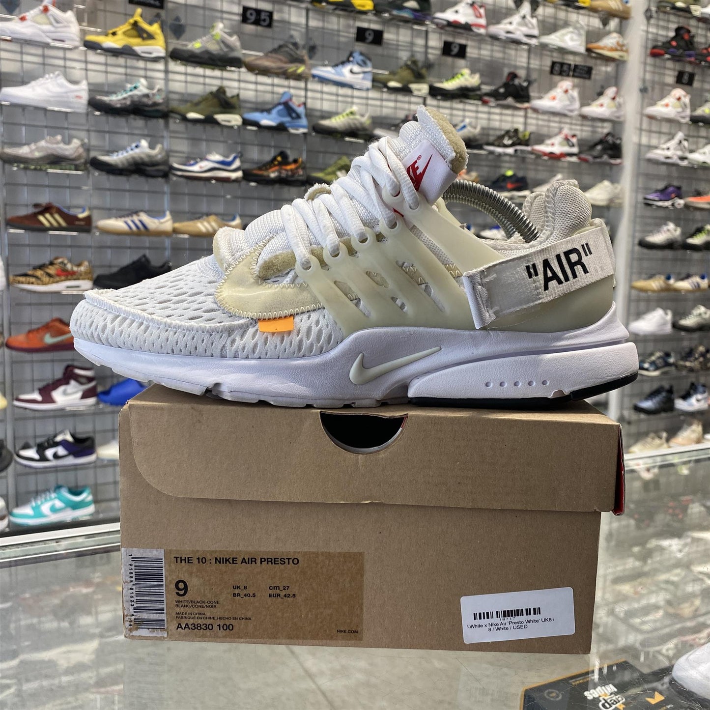 Nike x Off White Air Presto 'White' (2018) UK8