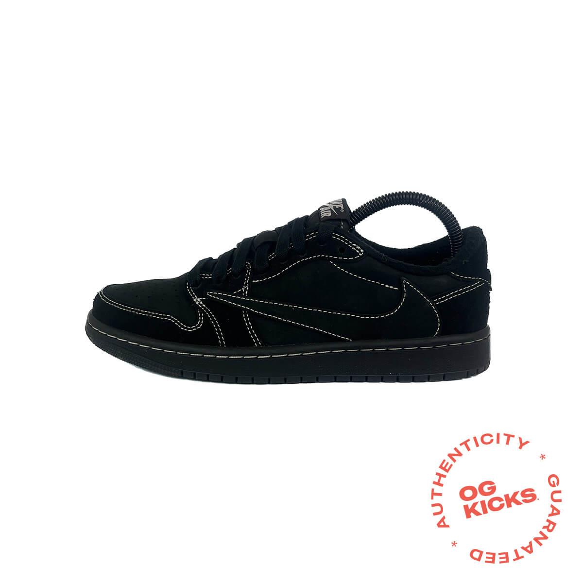 Jordan 1 Retro Low OG SP Travis Scott 'Black Phantom' UK6