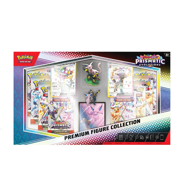2025 Pokémon Prismatic Evolutions Premium Figure Collection Box