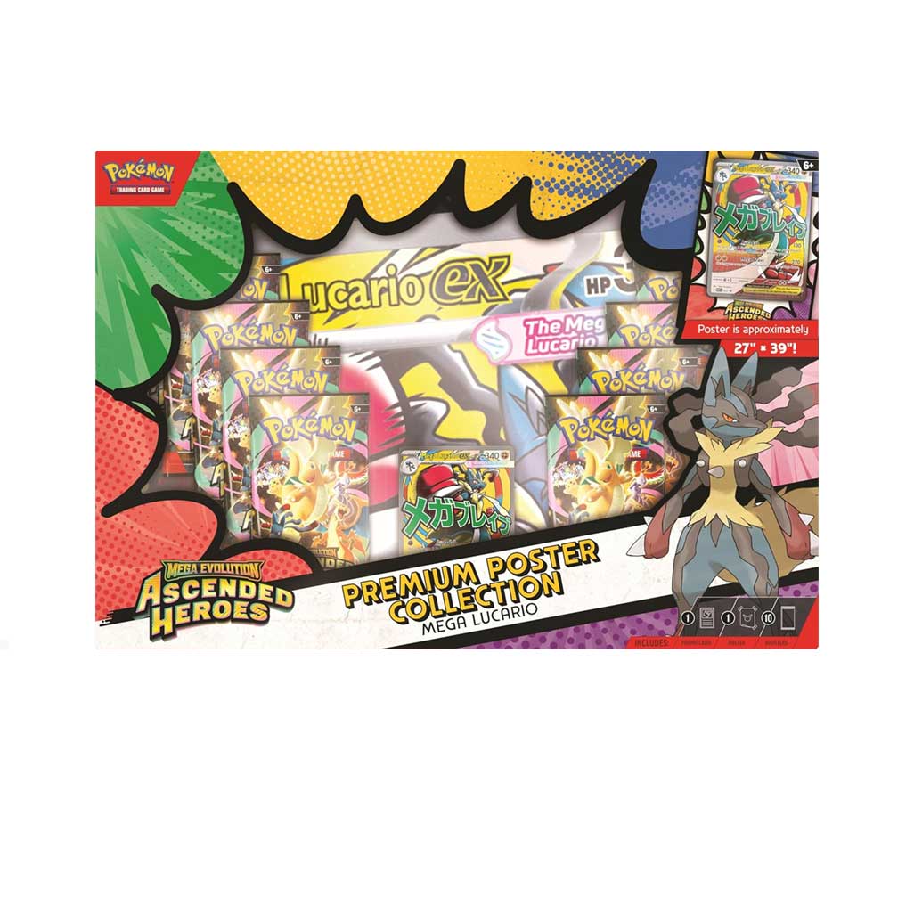 2026 Pokémon Mega Evolution Ascended Heroes Mega Lucario Premium