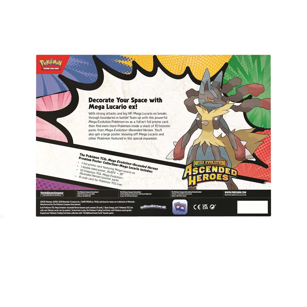 2026 Pokémon Mega Evolution Ascended Heroes Mega Lucario Premium