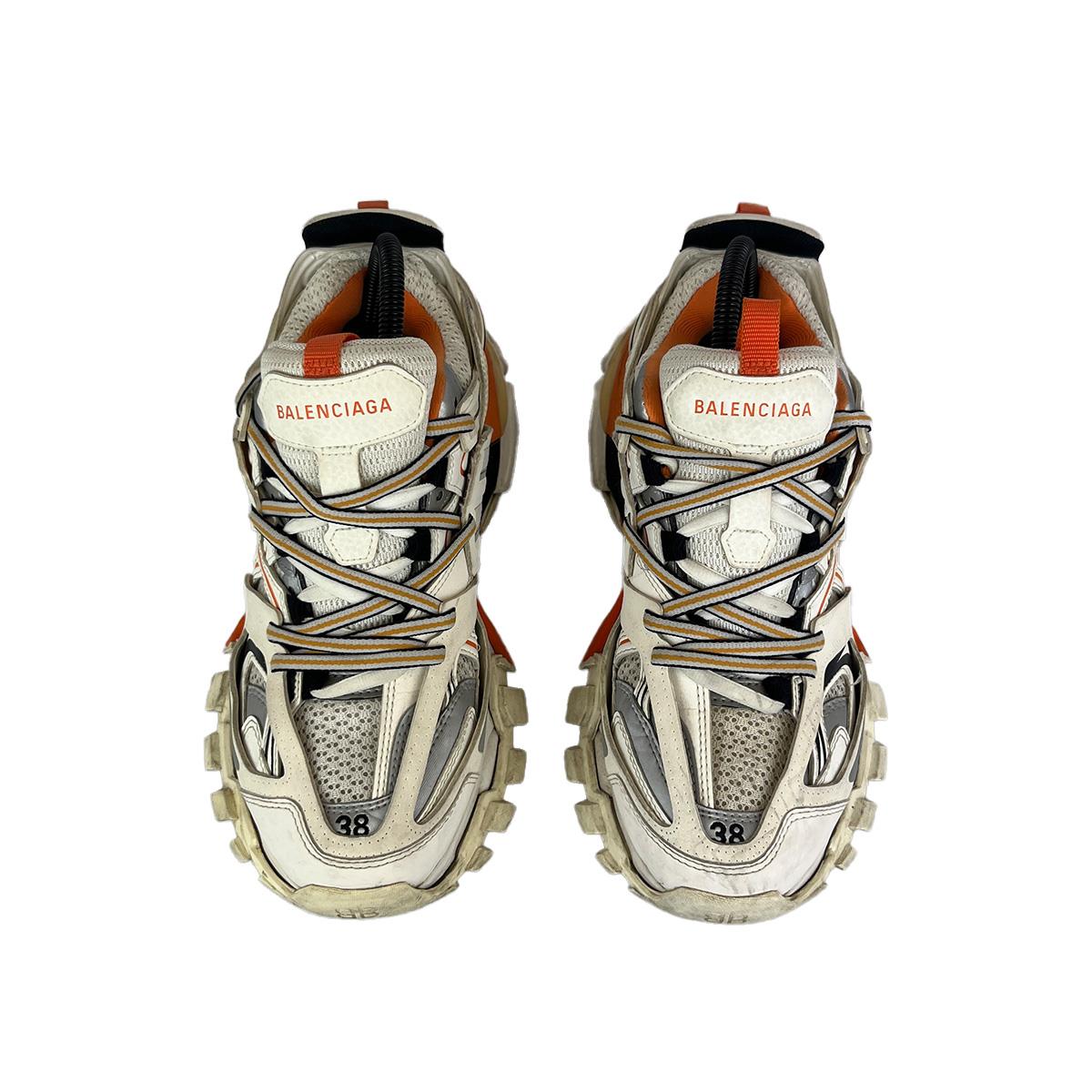 Balenciaga Track 'White Orange W' (No Box) UK5