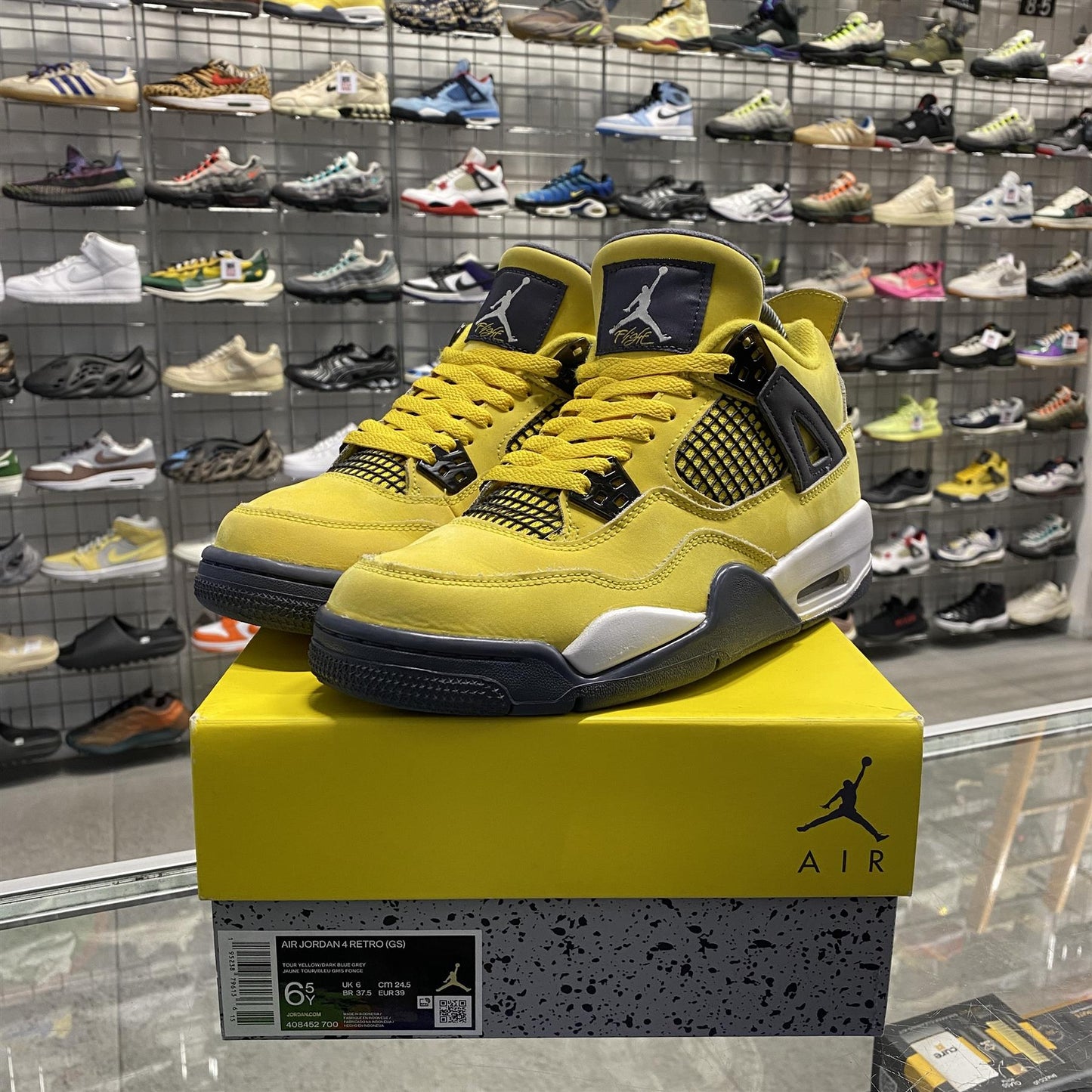 Air Jordan 4 Retro 'Lightning' GS (2021) UK6