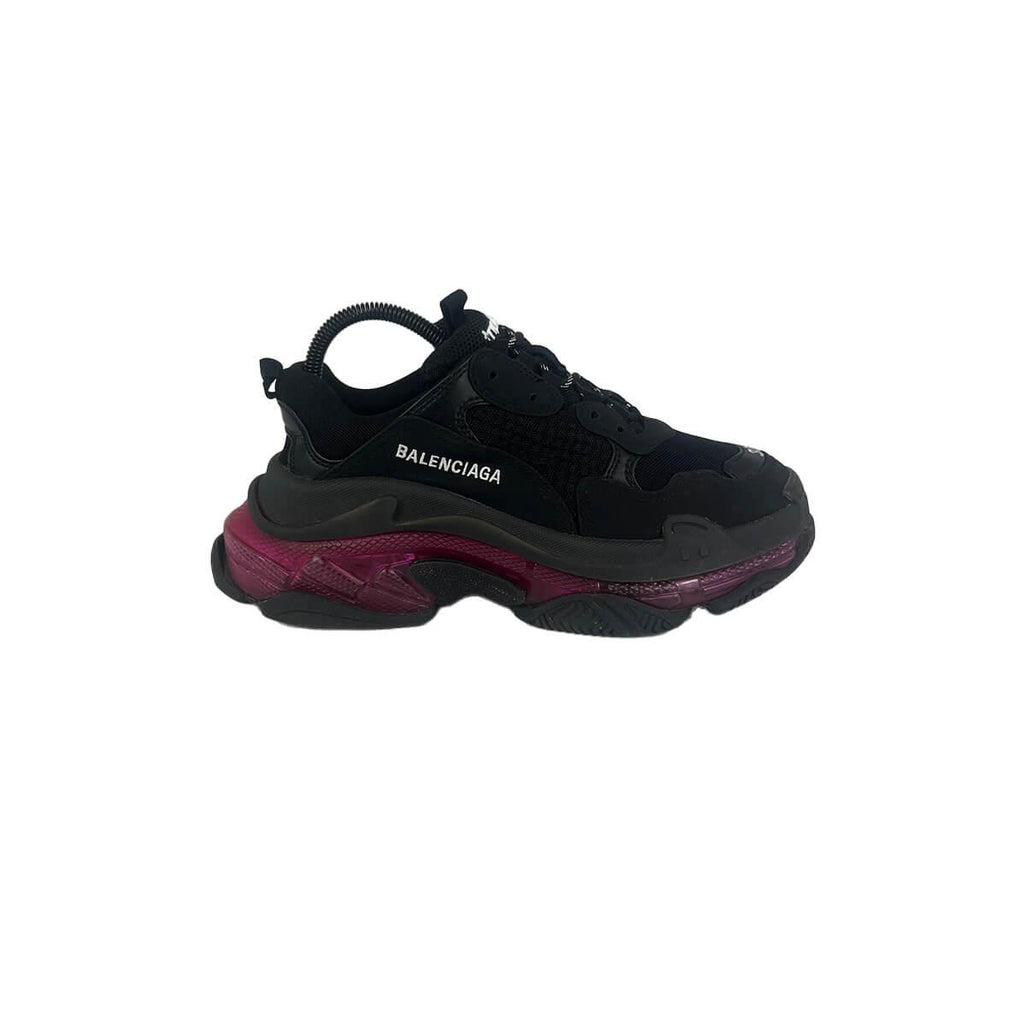 Balenciaga Triple S 'Clear Sole Neon Pink W' (No Box) UK5