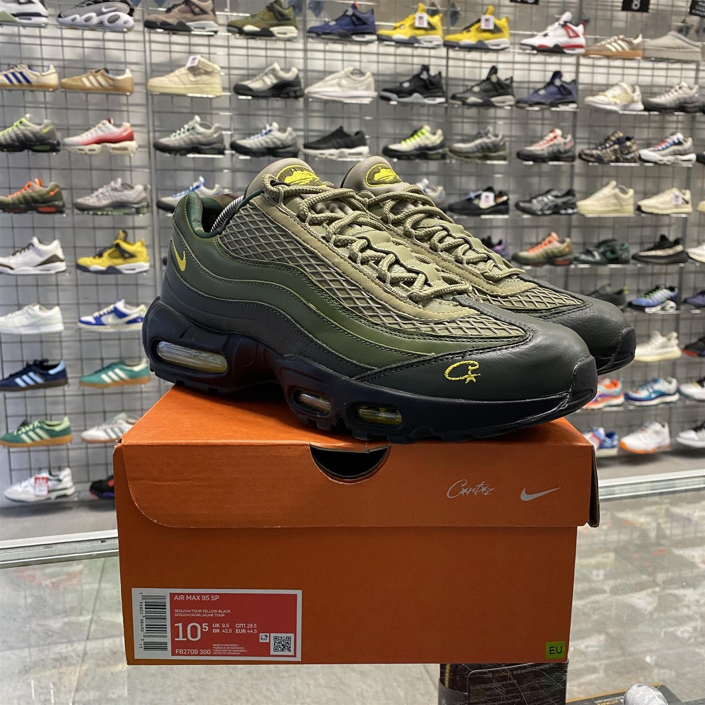 Nike Air Max 95 SP Corteiz 'Gutta Green' UK9.5