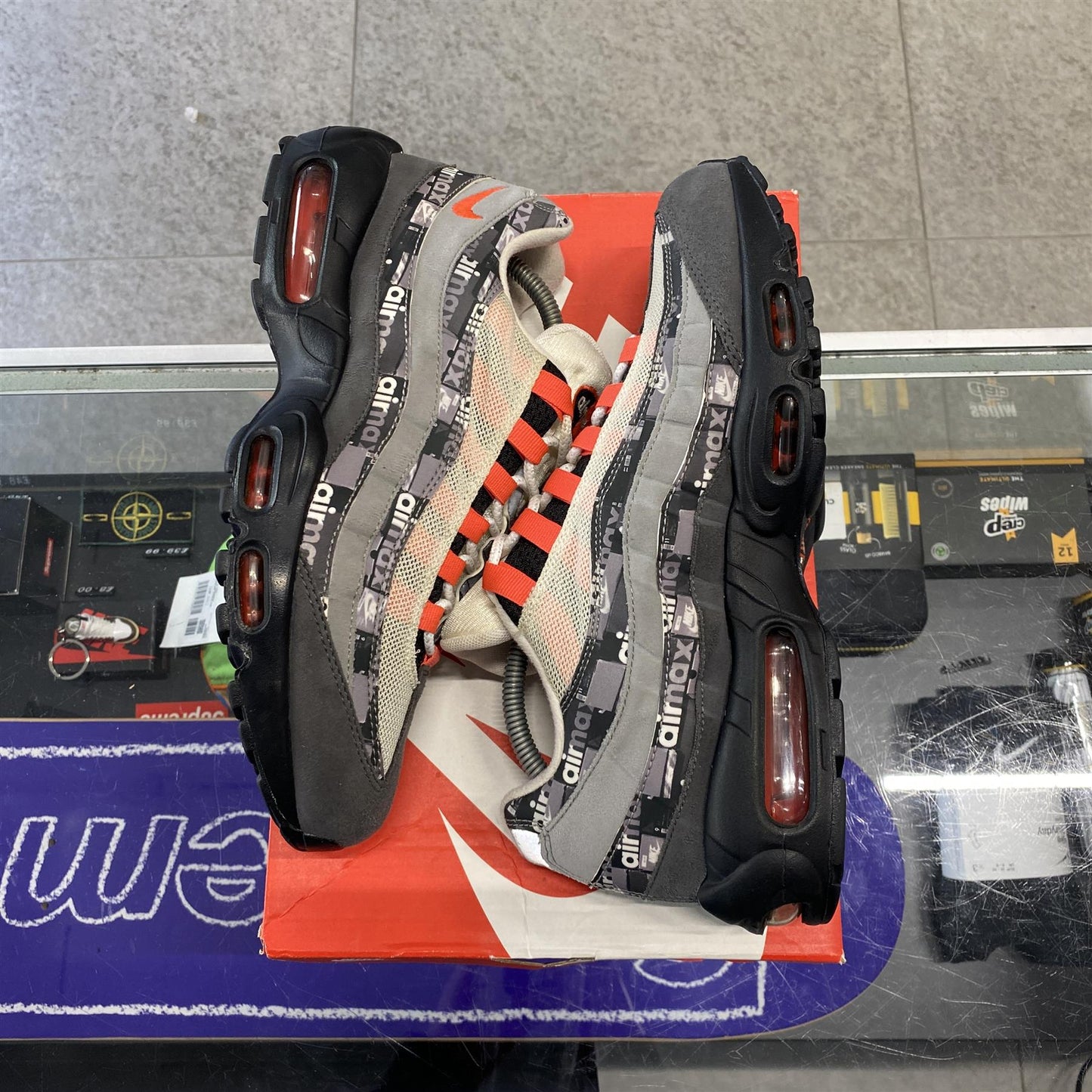 Nike Air Max 95 x Atmos 'We Love Nike (Bright Crimson)' UK9