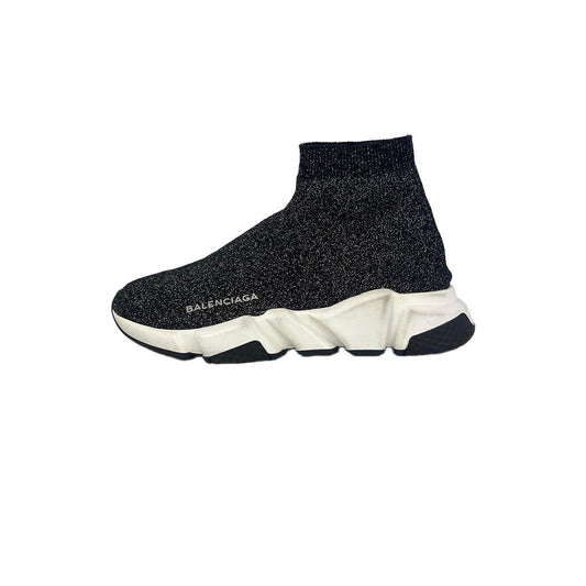 Balenciaga Speed Trainer 'Black Glitter W' (No Box) UK5