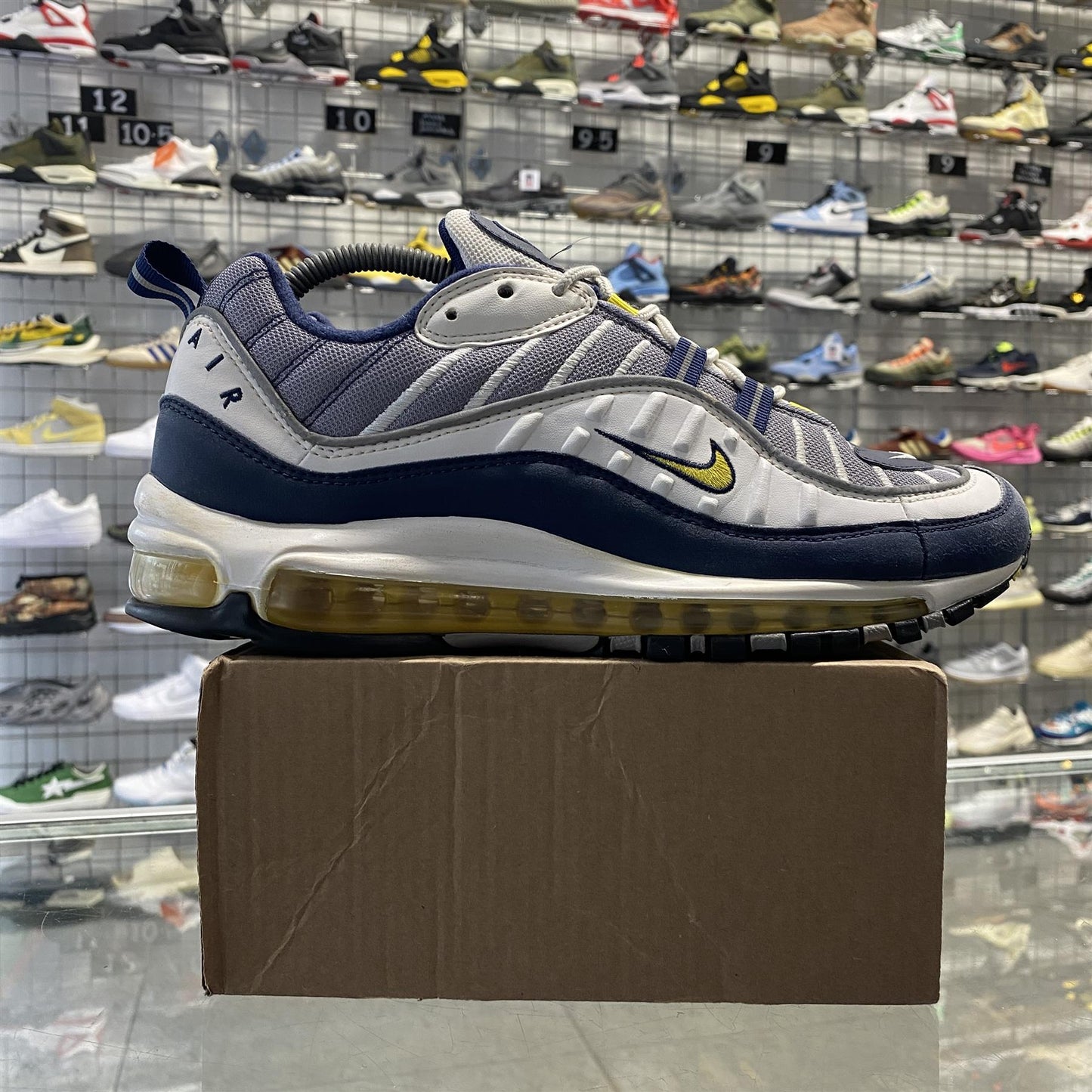 Nike Air Max 98 'Tour Yellow' UK8.5 (No Box)