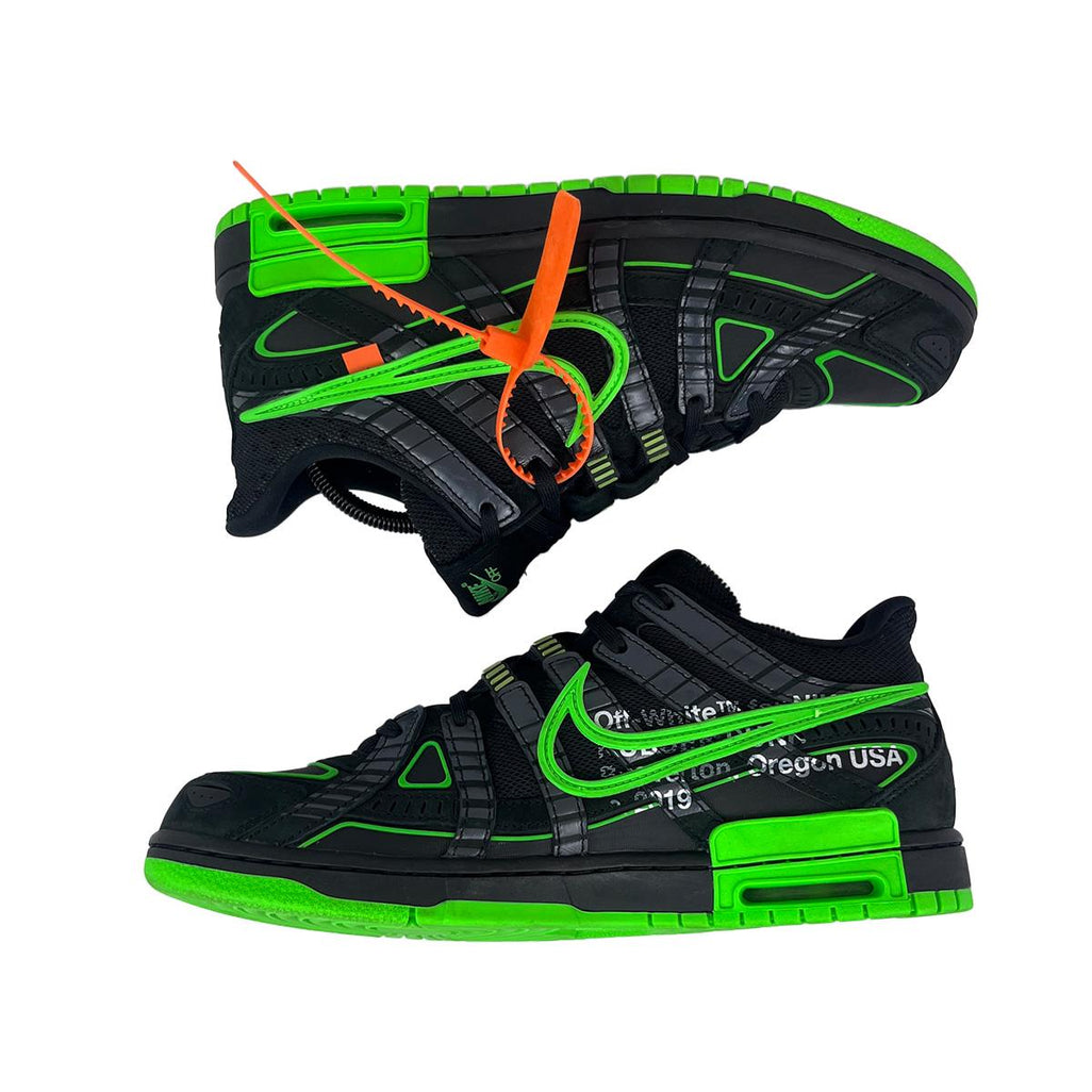 Nike Air Rubber Dunk 'Off-White Green Strike' UK9.5