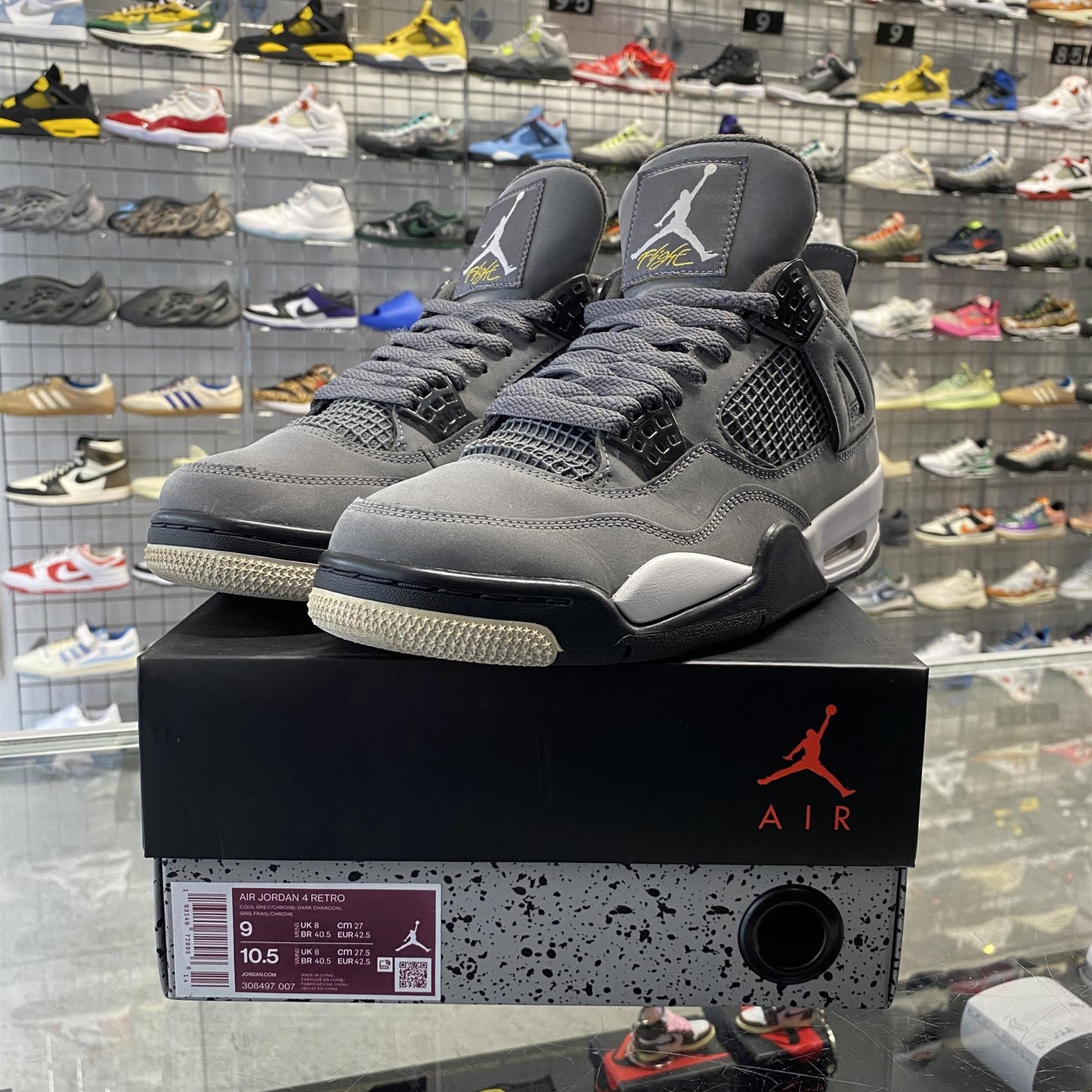 Jordan 4 Retro Cool Grey (2019) UK8