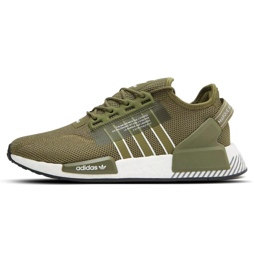 adidas Originals NMD R1 V2 Focus Olive Green White