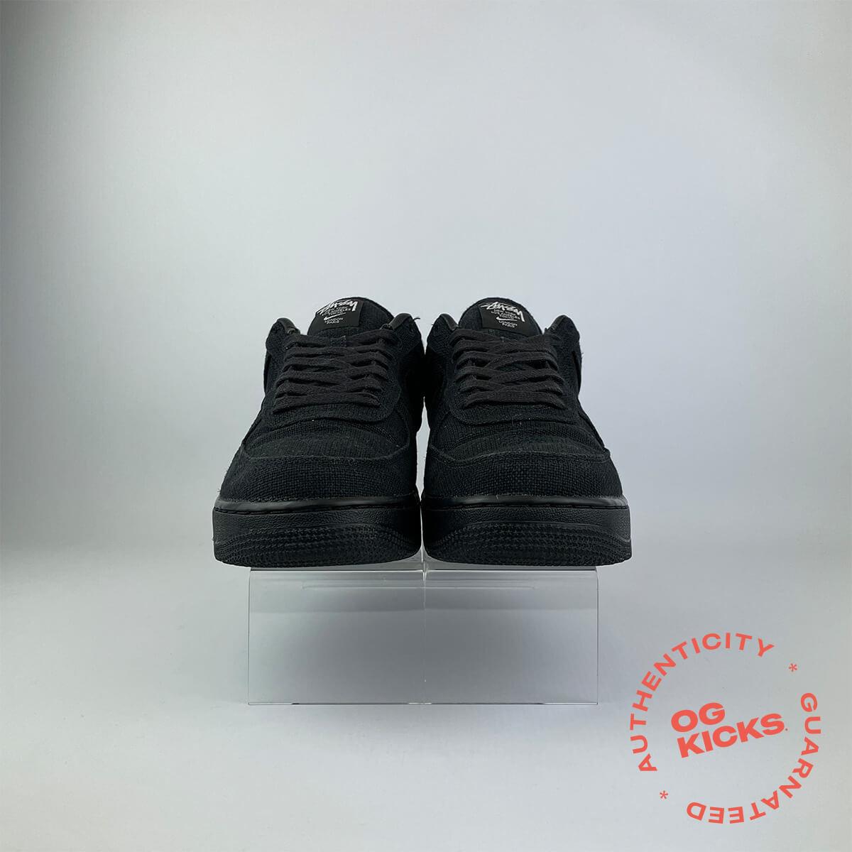 Nike Air Force 1 Low Stussy Black (No Box) UK9