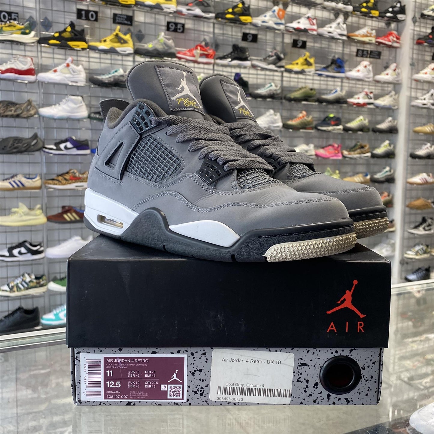 Jordan 4 Retro Cool Grey (2019) UK10