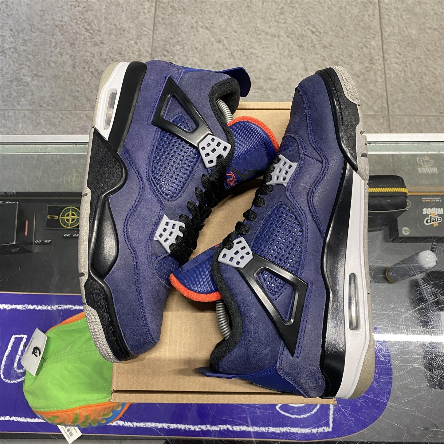 Jordan 4 Retro 'Winterized Loyal Blue' UK8 (No Box)