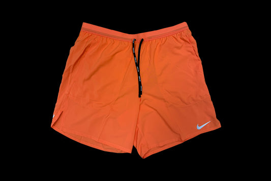 Nike Flex Stride Shorts Orange 7"