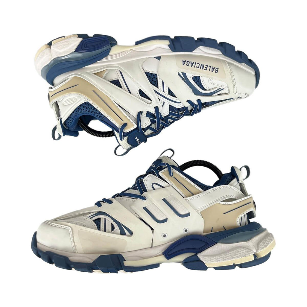 Balenciaga Track Sneaker 'White Blue' UK7
