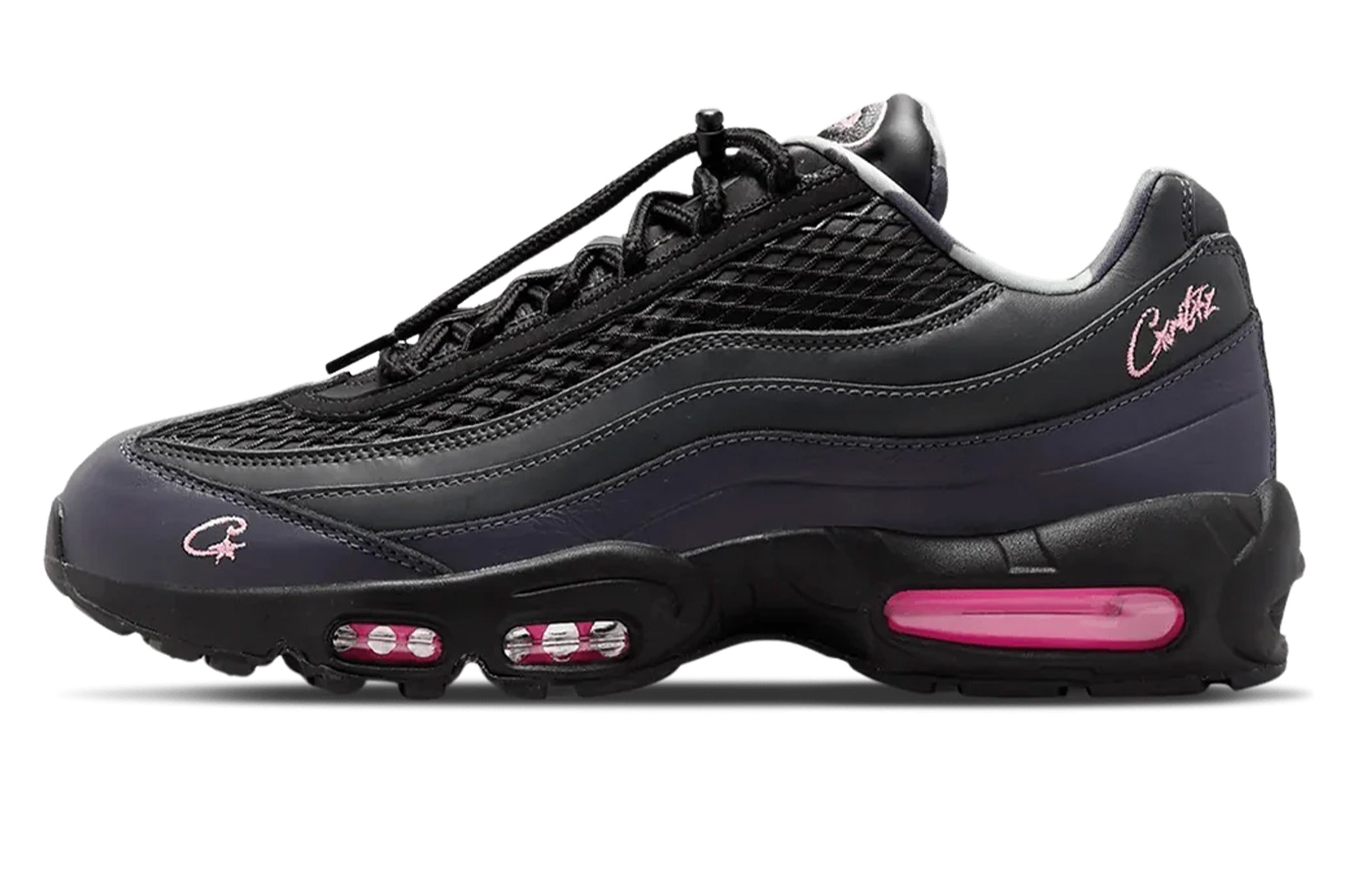 Pink grey and black air max 95 hotsell