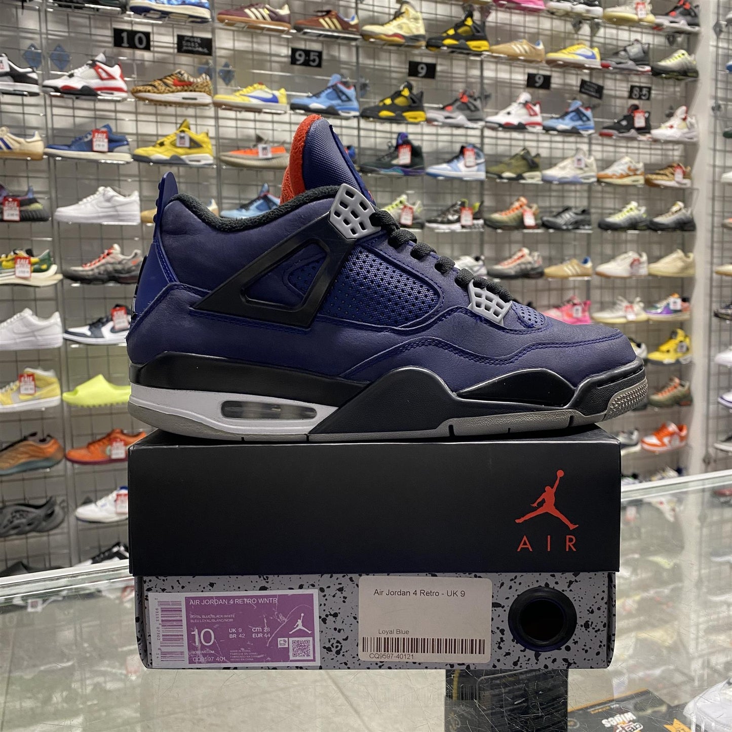 Jordan 4 Retro 'Winterized Loyal Blue' UK9