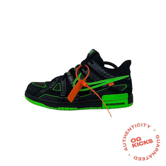Nike Air Rubber Dunk 'Off-White Green Strike' UK9.5