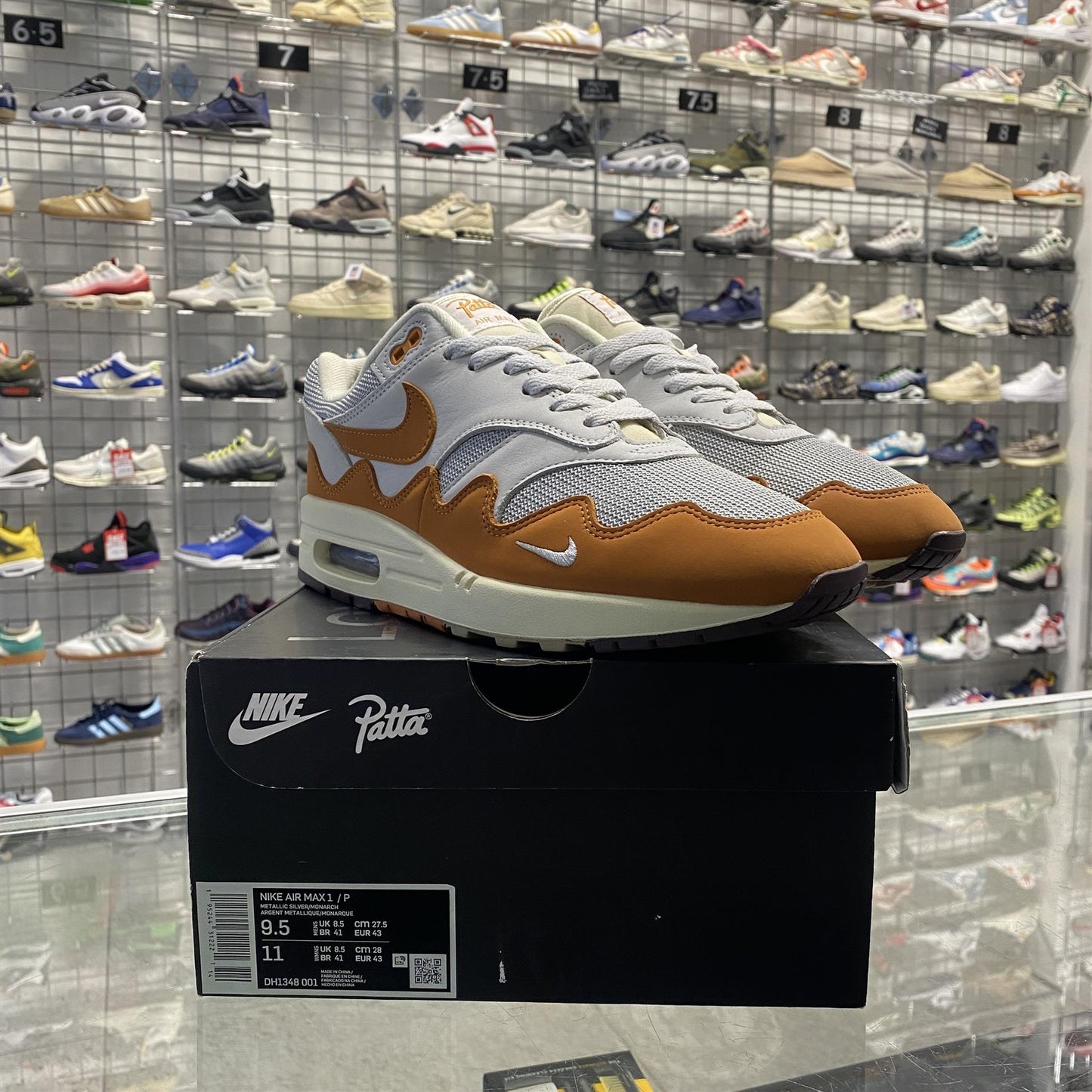 Nike Air Max 1 Patta Waves 'Monarch' UK8.5