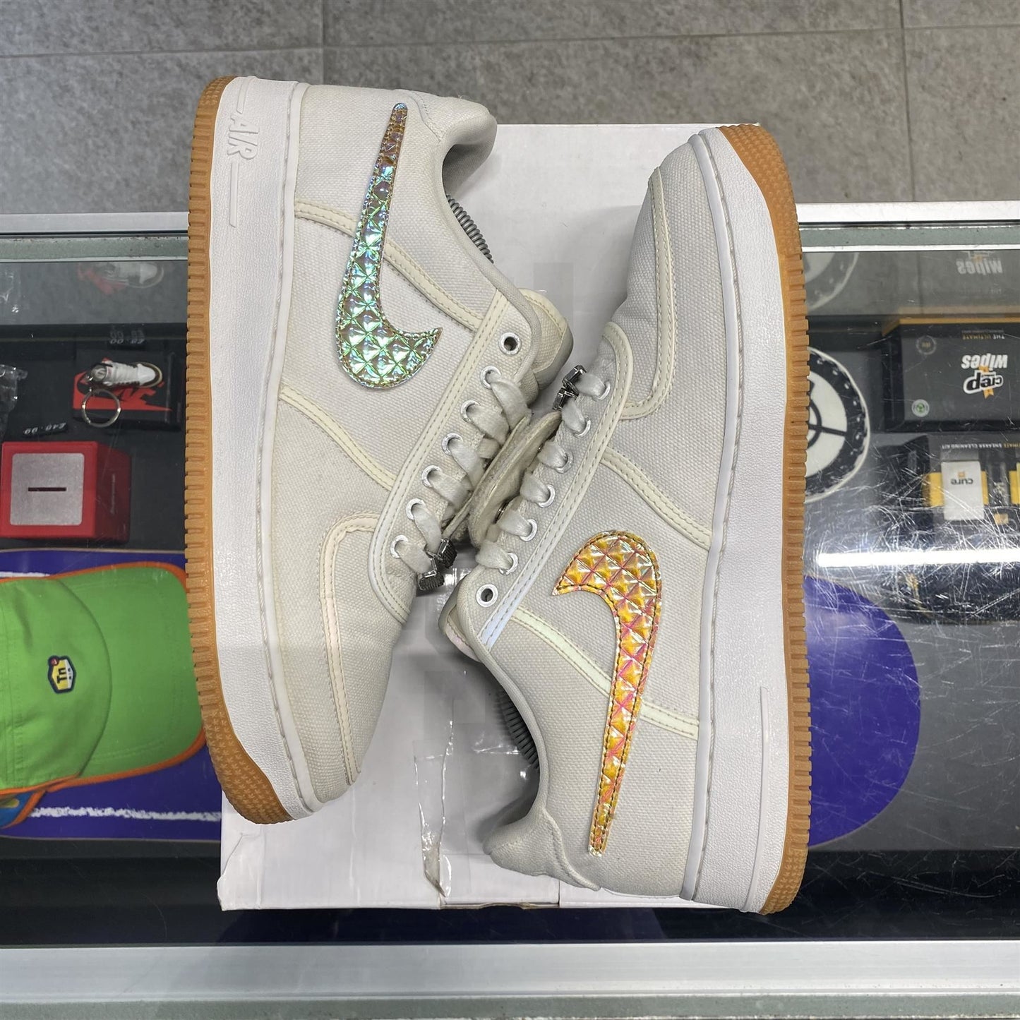 Nike Air Force 1 Low Travis Scott 'Sail' UK8.5