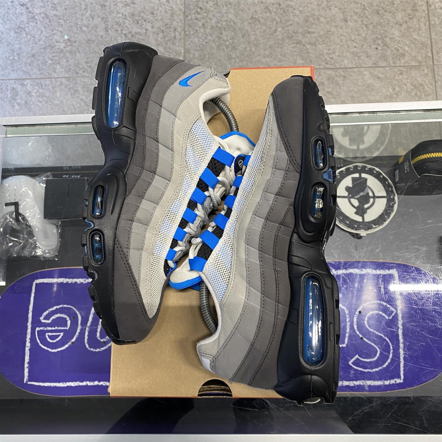 Nike Air Max 95 OG 'Crystal Blue' UK7