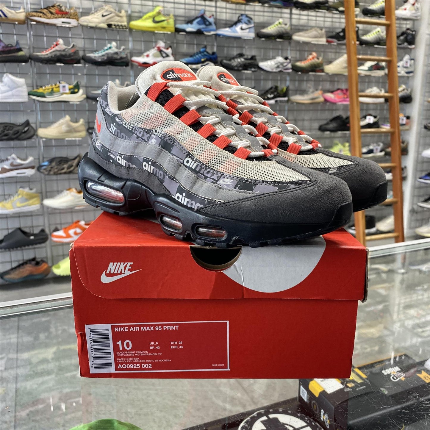 Nike Air Max 95 x Atmos 'We Love Nike (Bright Crimson)' UK9