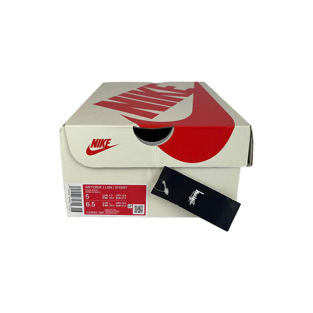 Nike Air Force 1 Low 'Stussy Fossil' UK4.5