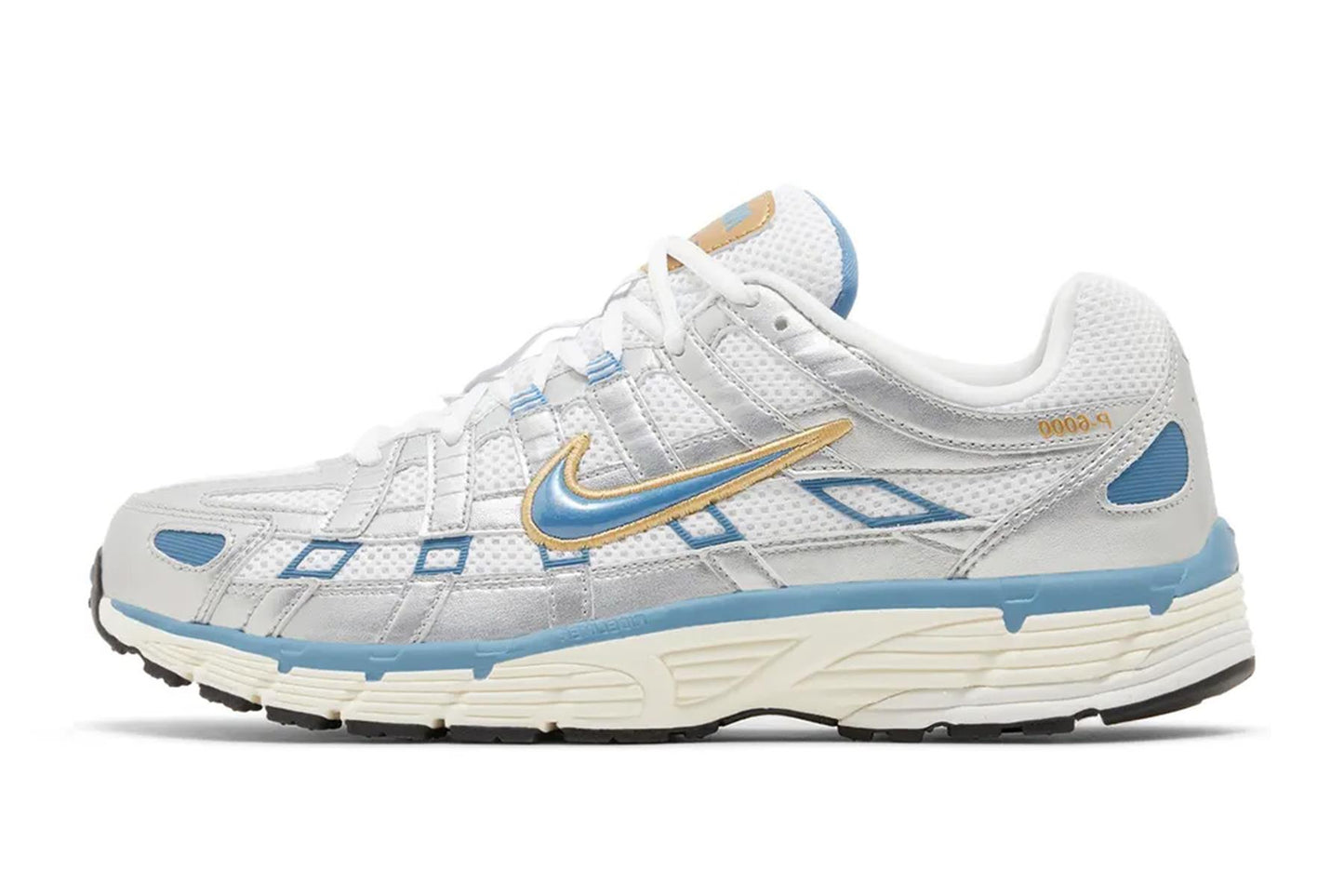 Nike P-6000 Metallic Silver Aegean Storm