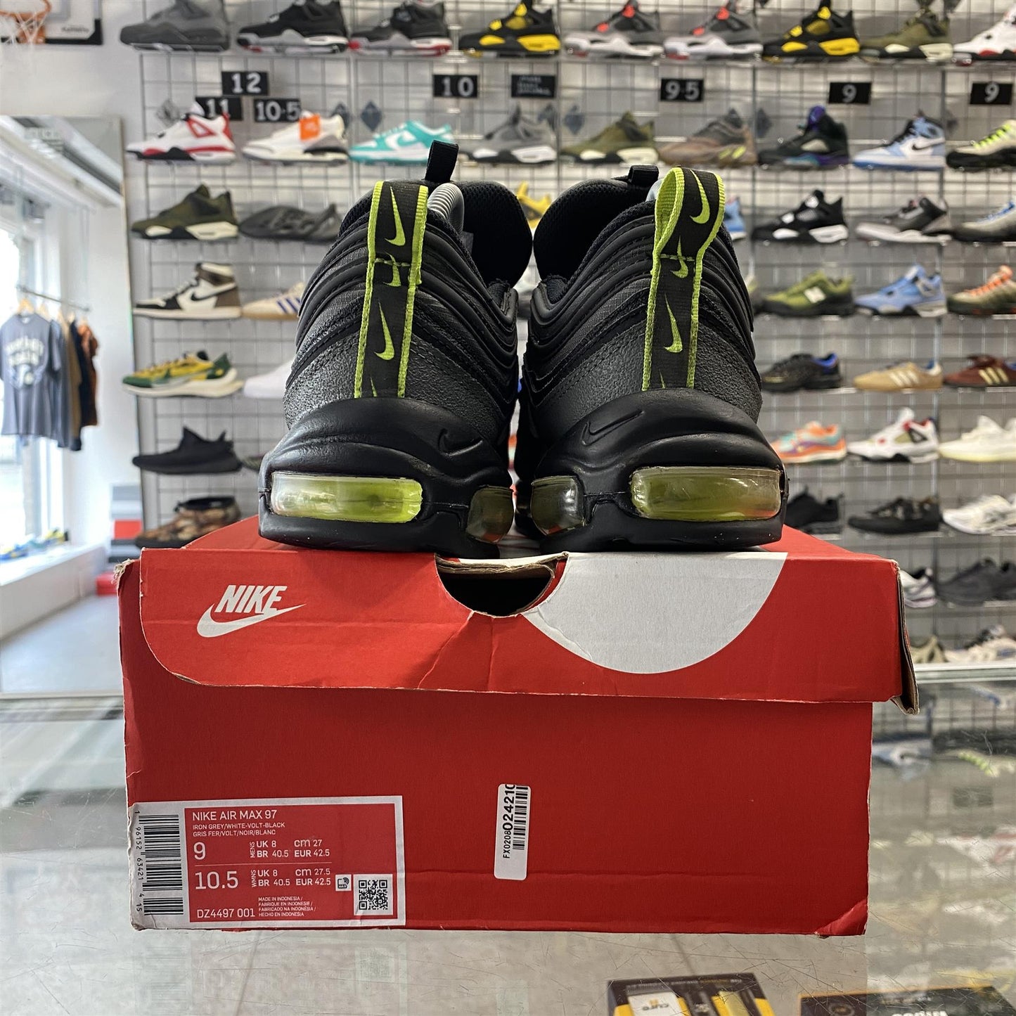 Nike Air Max 97 'Iron Grey Volt' UK8