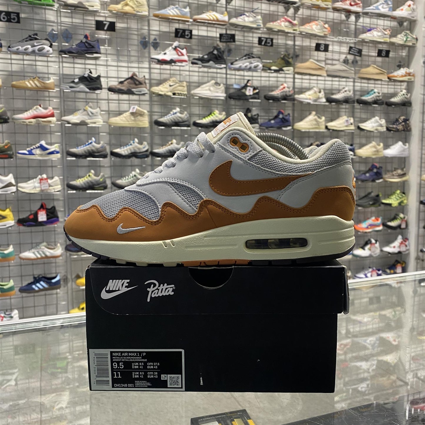 Nike Air Max 1 Patta Waves 'Monarch' UK8.5