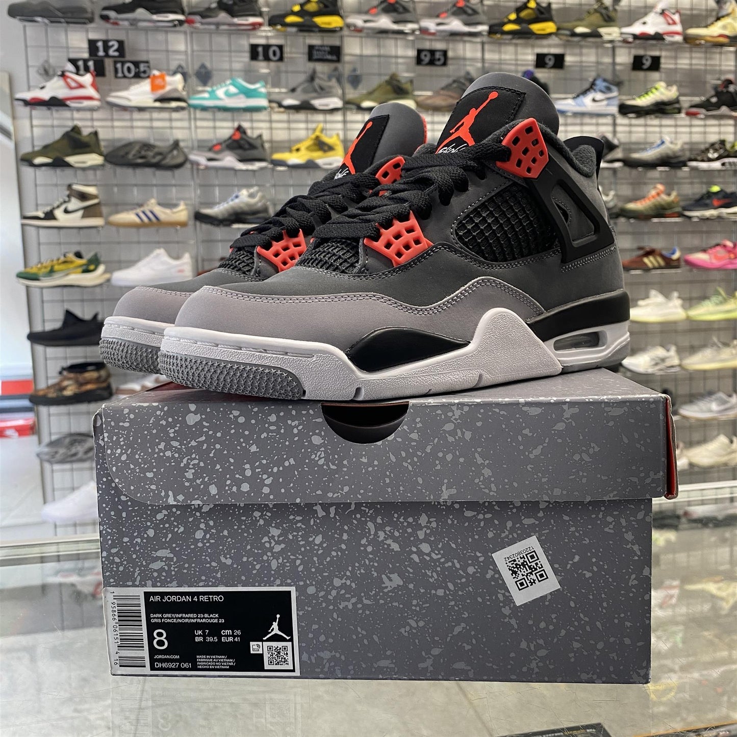 Air Jordan 4 Retro 'Infrared' UK7