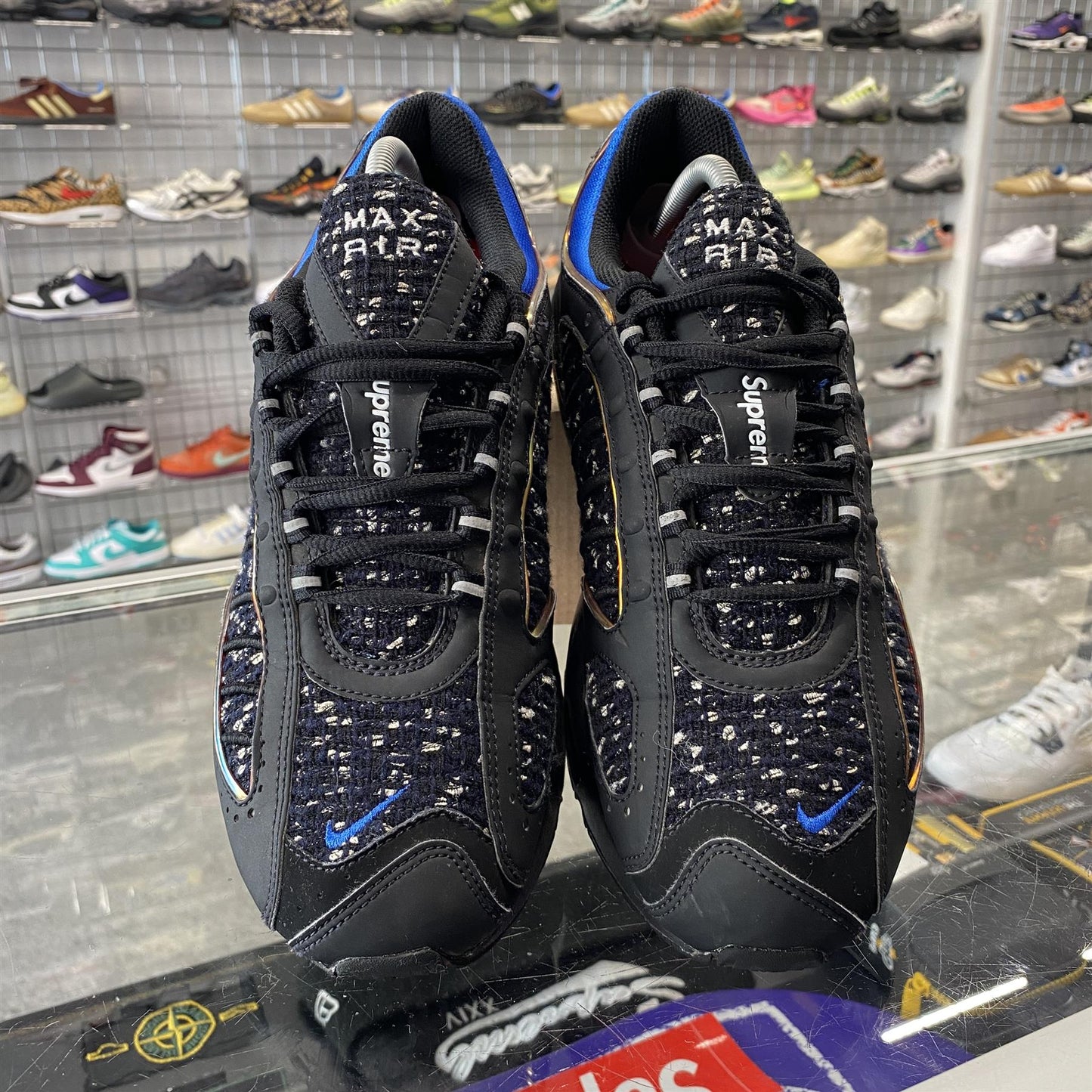 Nike Air Max Tailwind 4 Supreme 'Black' UK9 (No Box)