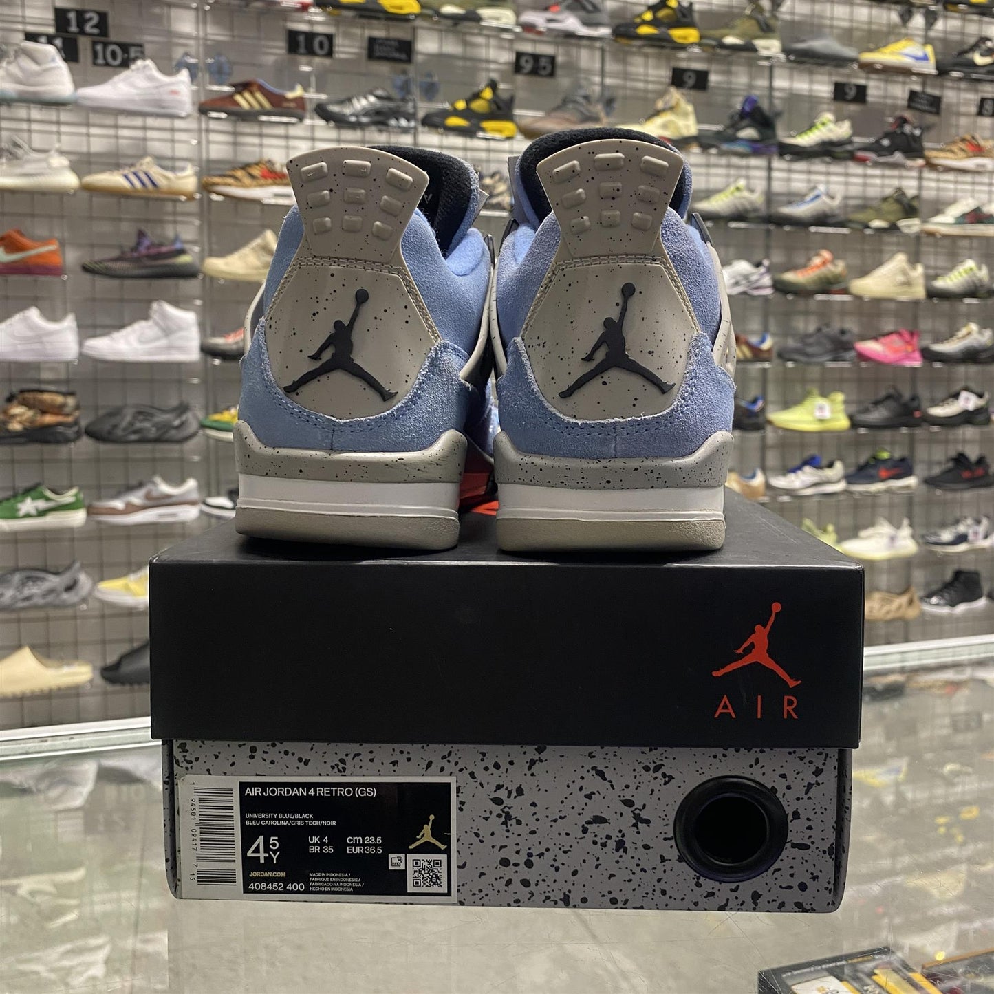 Jordan 4 Retro 'University Blue' (GS) UK4