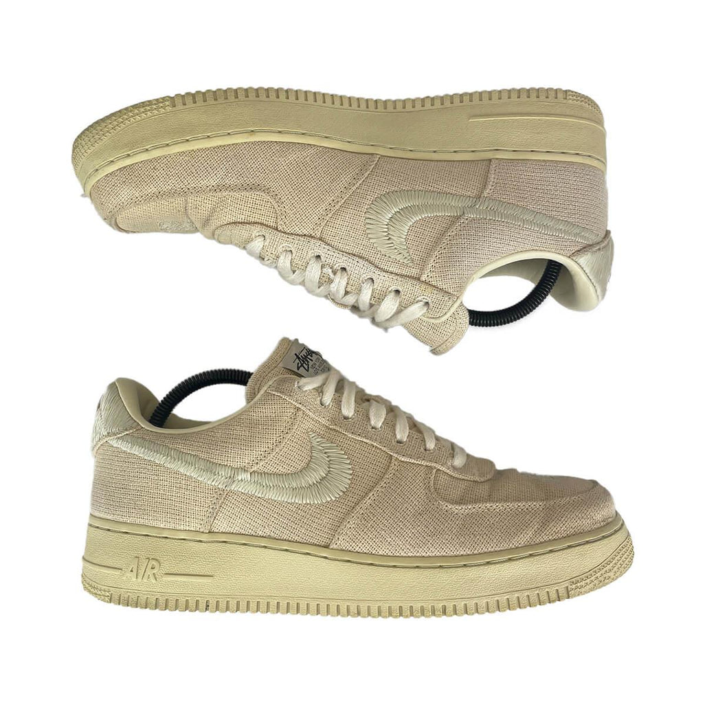 Nike Air Force 1 Low 'Stussy Fossil' (No Box) UK8