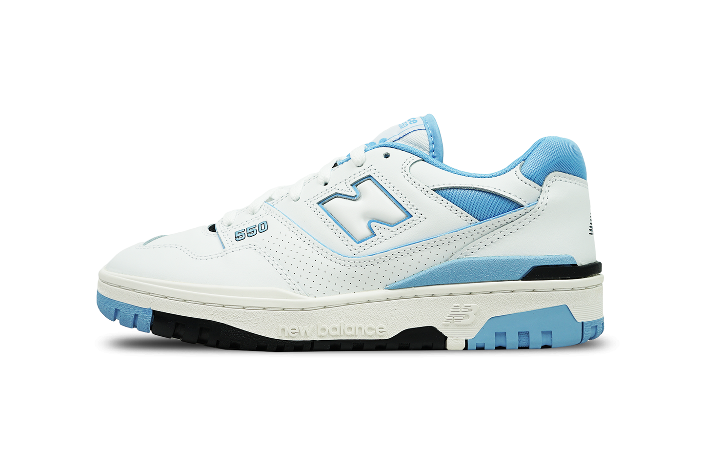 New Balance 550 UNC White University Blue