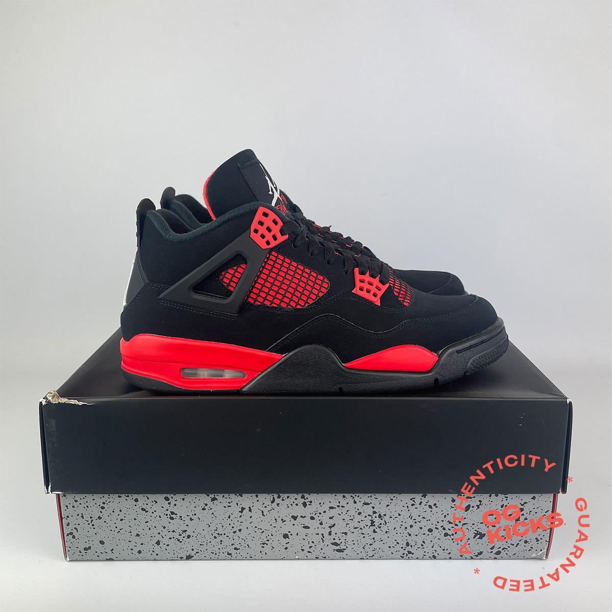 Jordan 4 Retro Red Thunder UK9.5