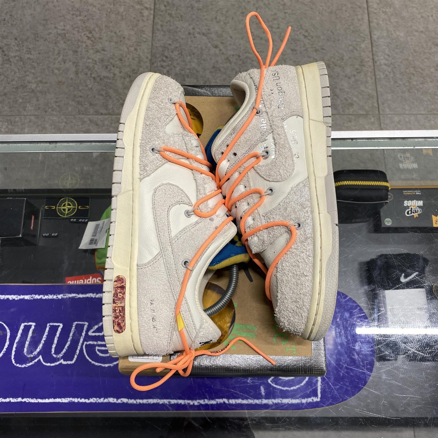 Nike Dunk Low Off-White 'Lot 19' UK8