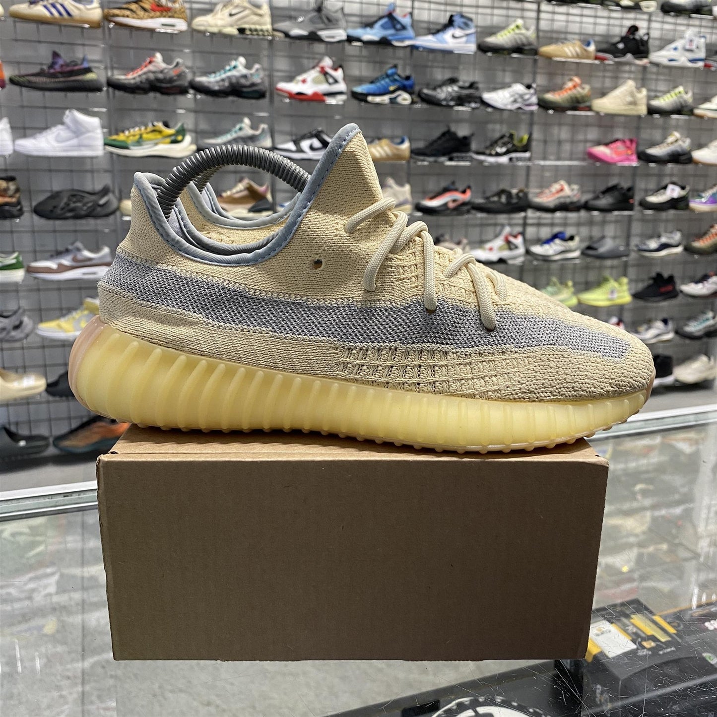 Adidas Yeezy Boost 350 V2 'Linen' UK6.5 (No Box)