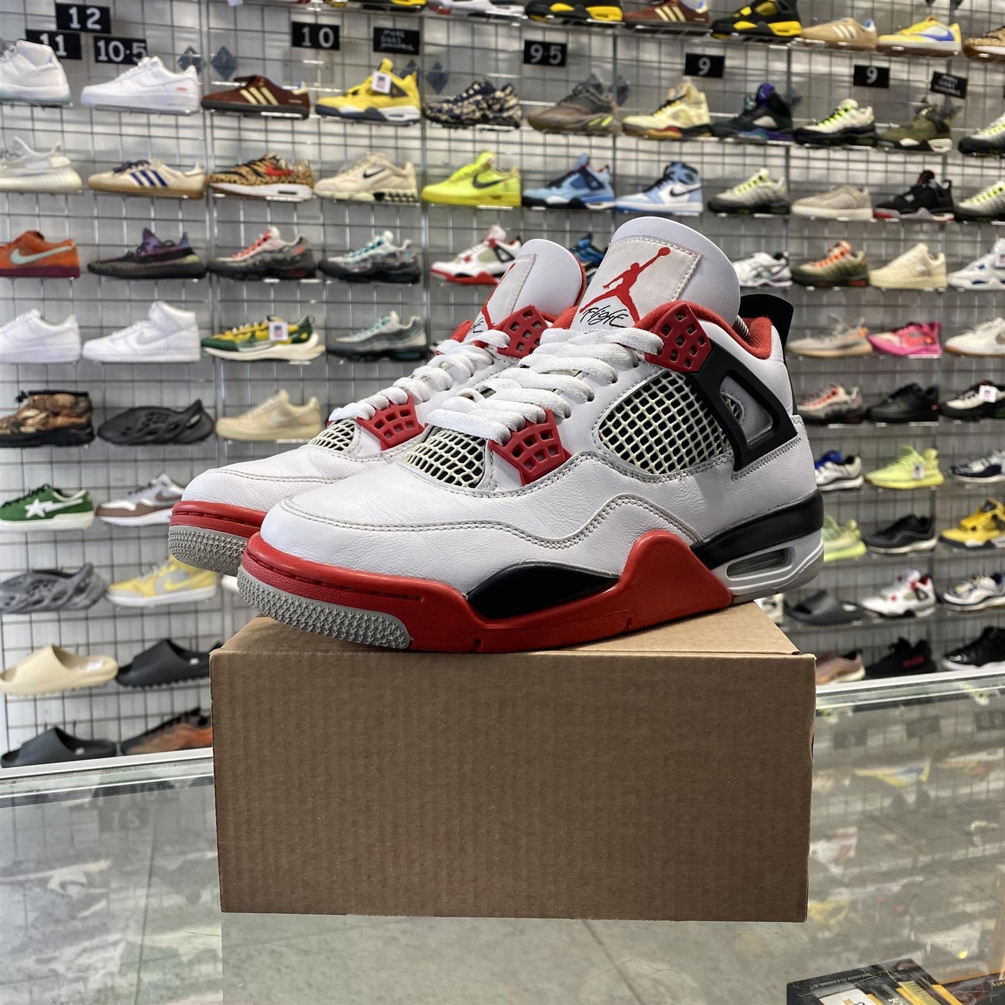 Air Jordan 4 Retro Fire Red (2020) UK7 (No Box)