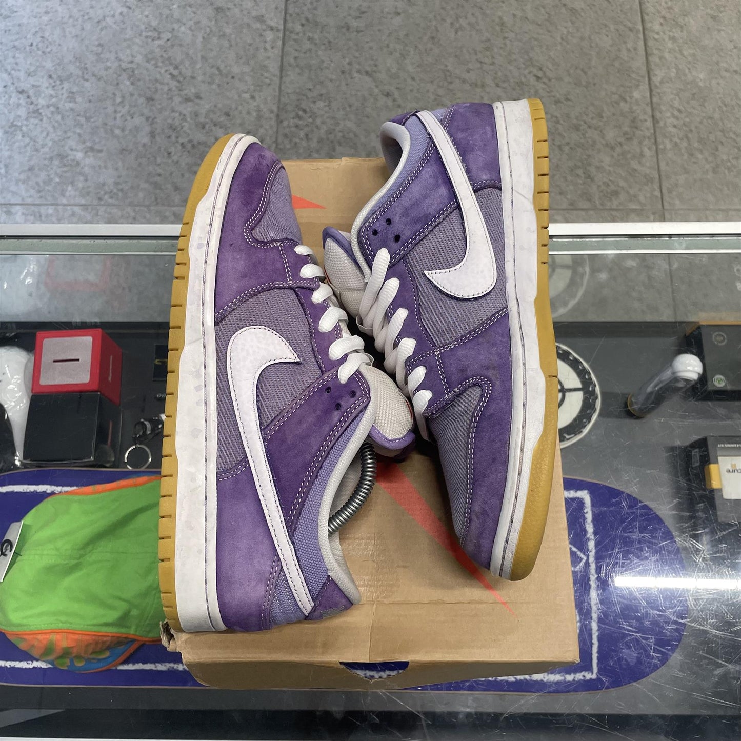 Nike SB Dunk Low Pro ISO Orange Label 'Unbleached Pack Lilac' UK9