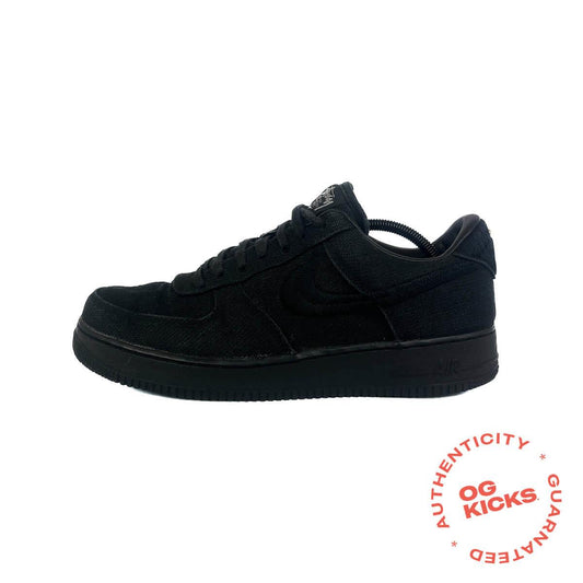 Nike Air Force 1 Low Stussy 'Black' UK10