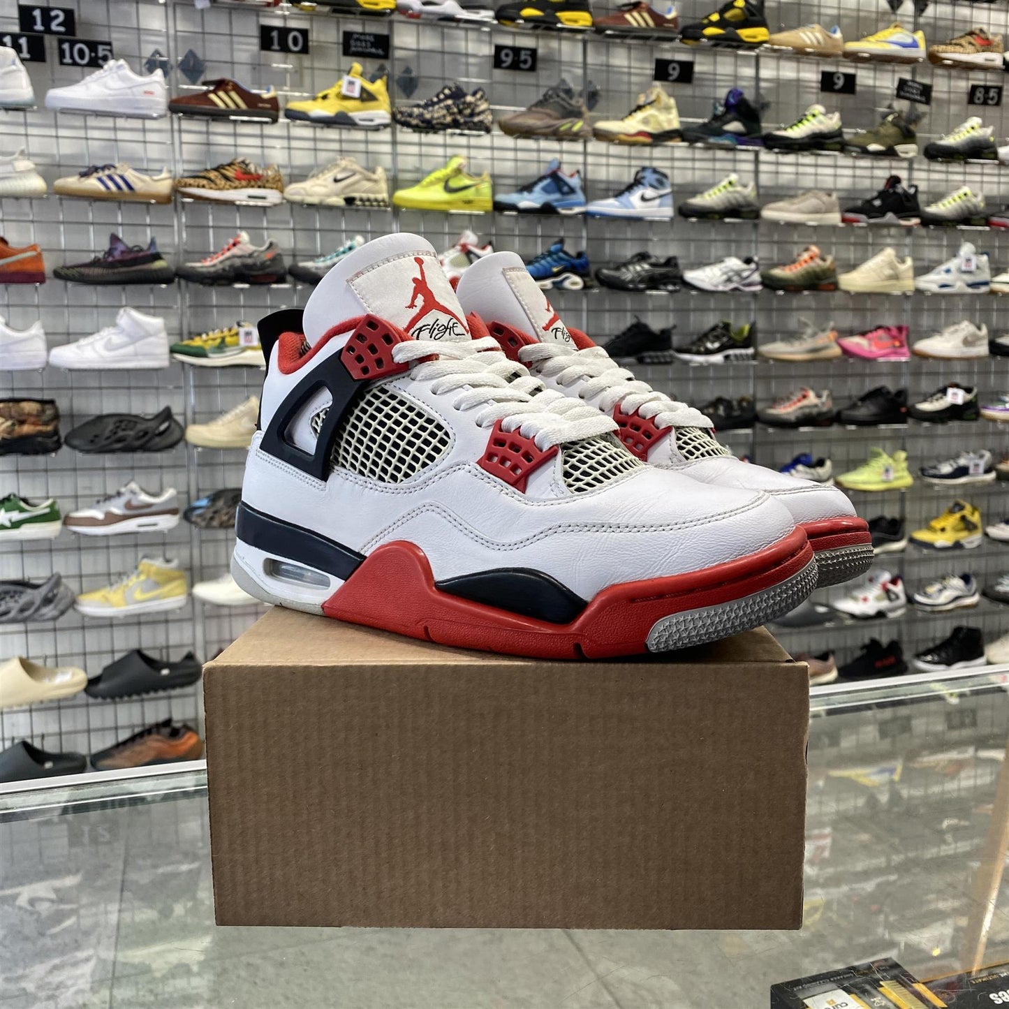 Air Jordan 4 Retro Fire Red (2020) UK7 (No Box)