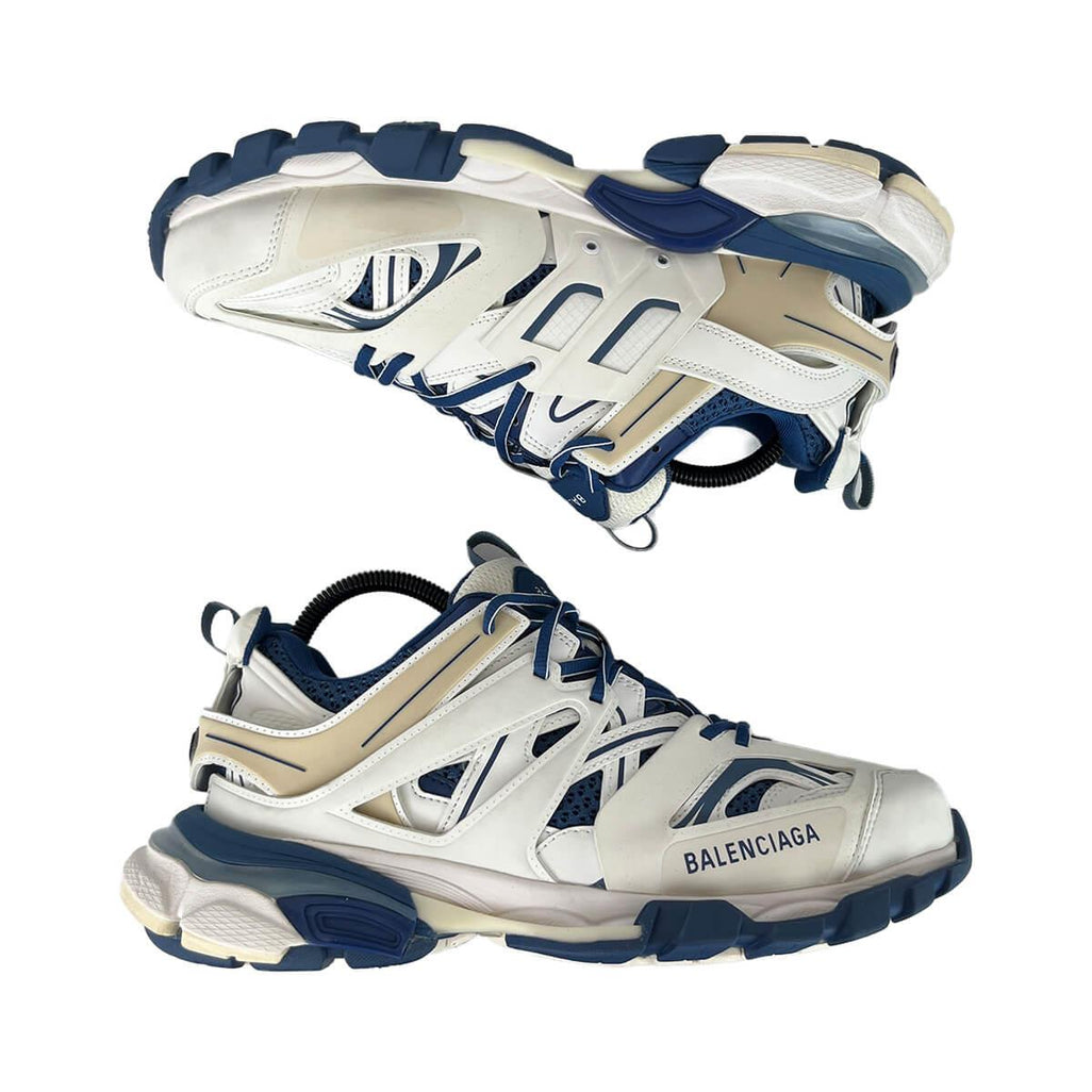 Balenciaga Track Sneaker 'White Blue' UK7