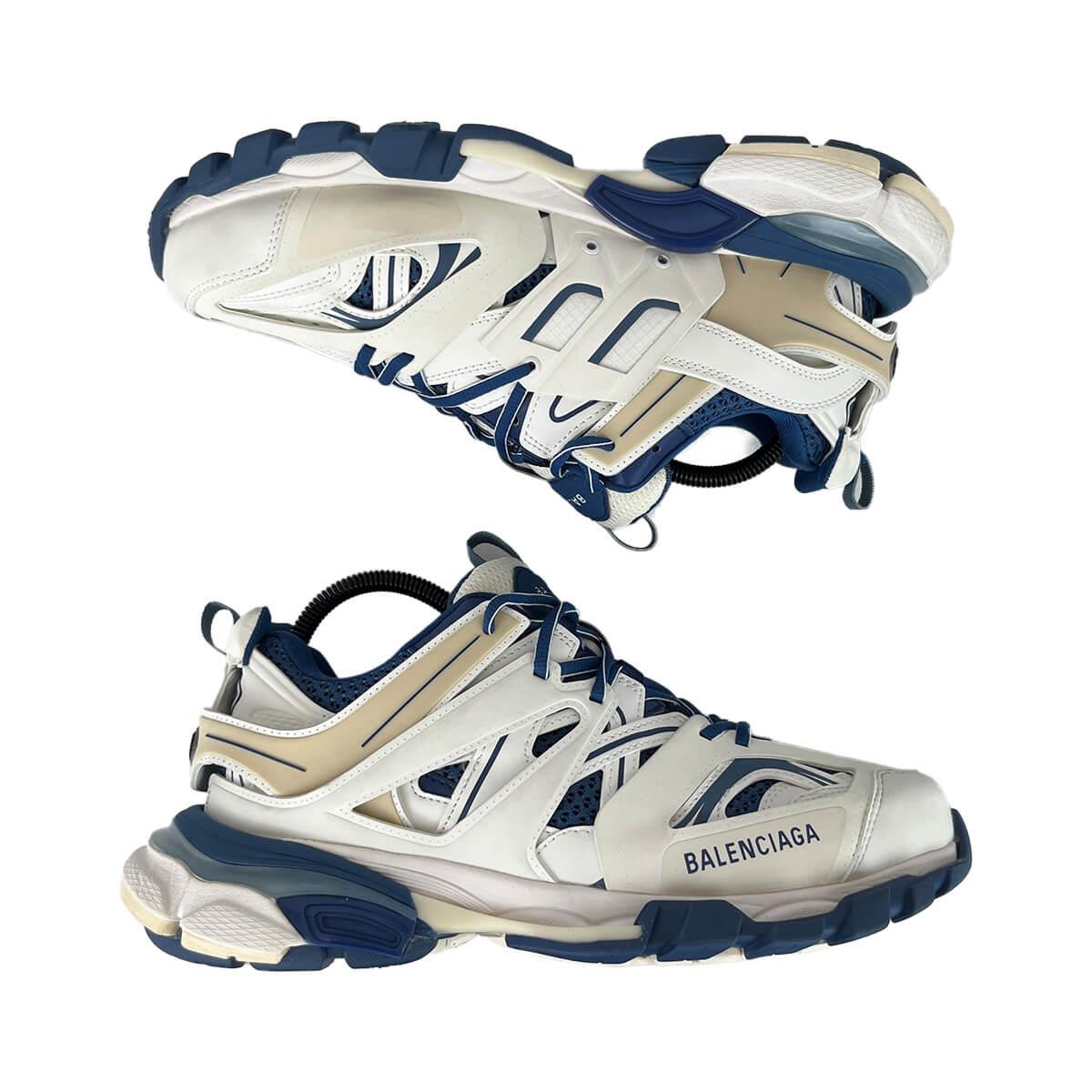 Balenciaga Track Sneaker 'White Blue' UK7