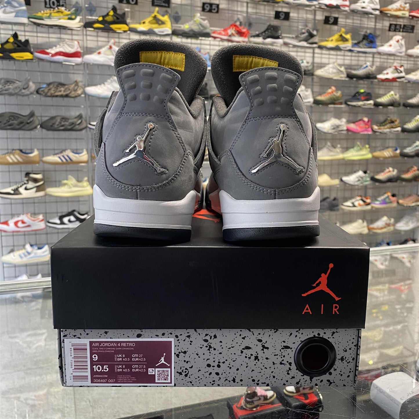 Jordan 4 Retro Cool Grey (2019) UK8