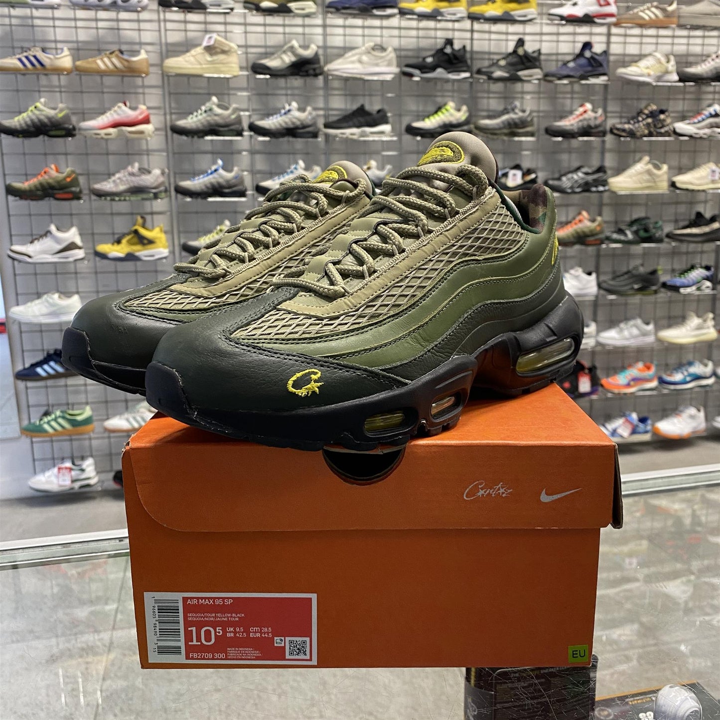 Nike Air Max 95 SP Corteiz 'Gutta Green' UK9.5