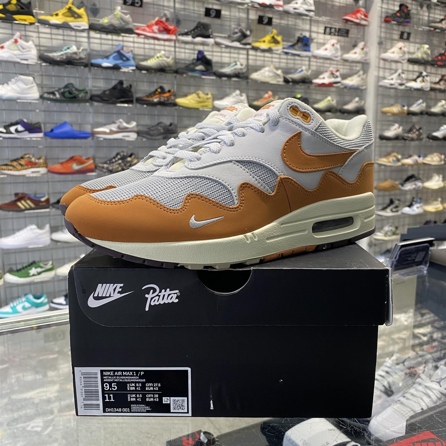 Nike Air Max 1 Patta Waves 'Monarch' UK8.5