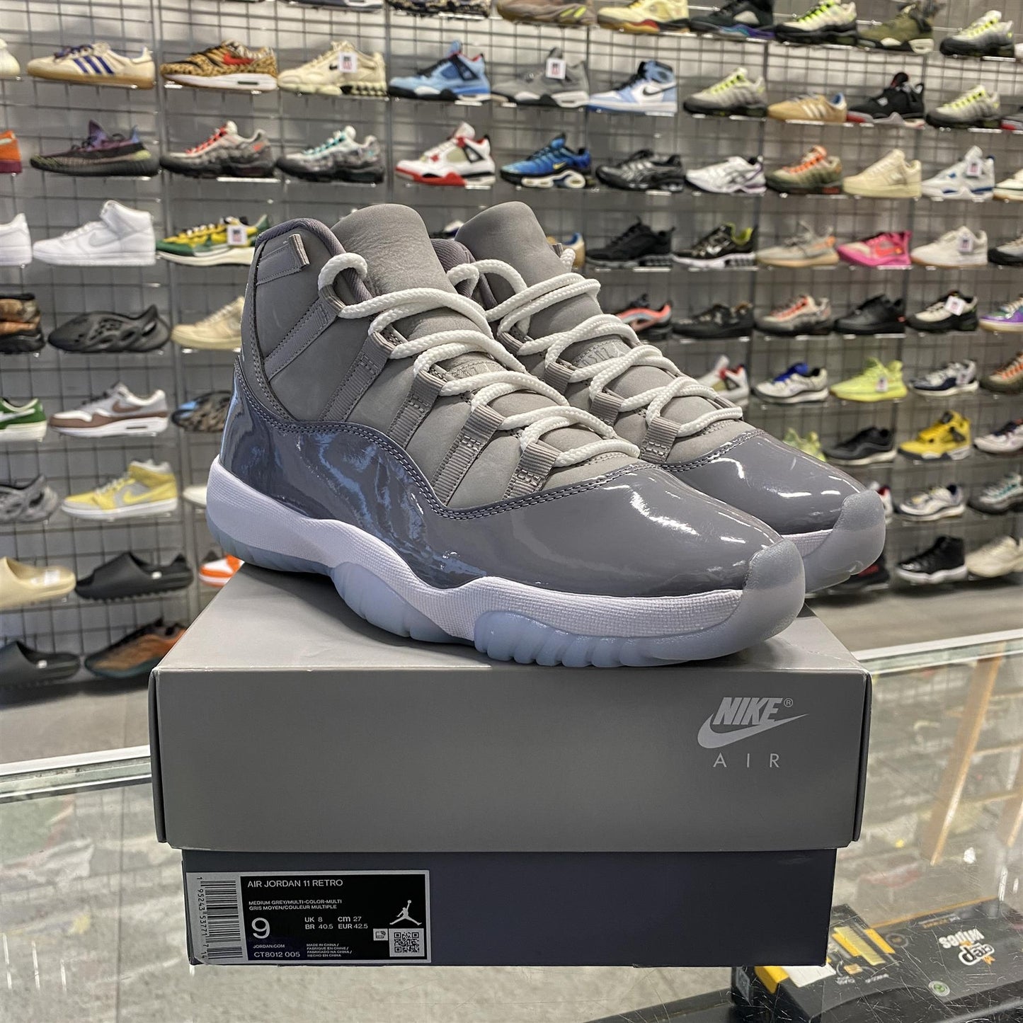 Air Jordan 11 Retro 'Cool Grey' (2021) UK8