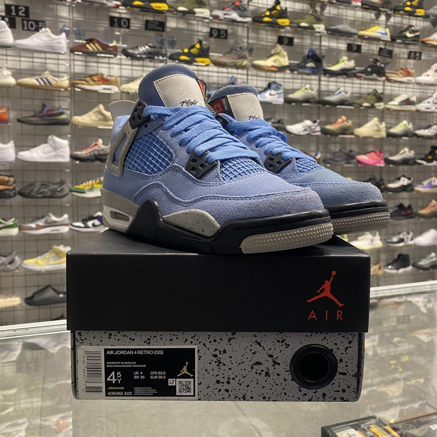 Jordan 4 Retro 'University Blue' (GS) UK4